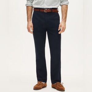 NWT J.Crew Broken-In Straight Chino Pant W32 L34 Newport Navy